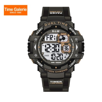 BUM Men BUMWBM05103 Digital Sports Black Strap Watch BUM Men BUMWBM05103 Digital Sports Black Strap Watch